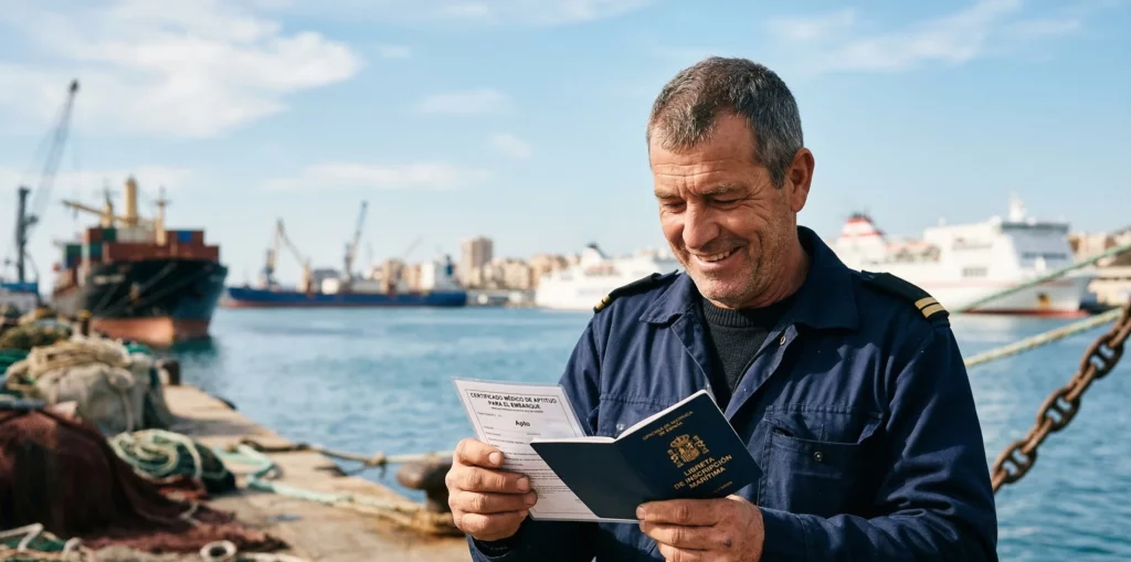 Reconocimiento médico para embarcar: Guía y pasos 2026